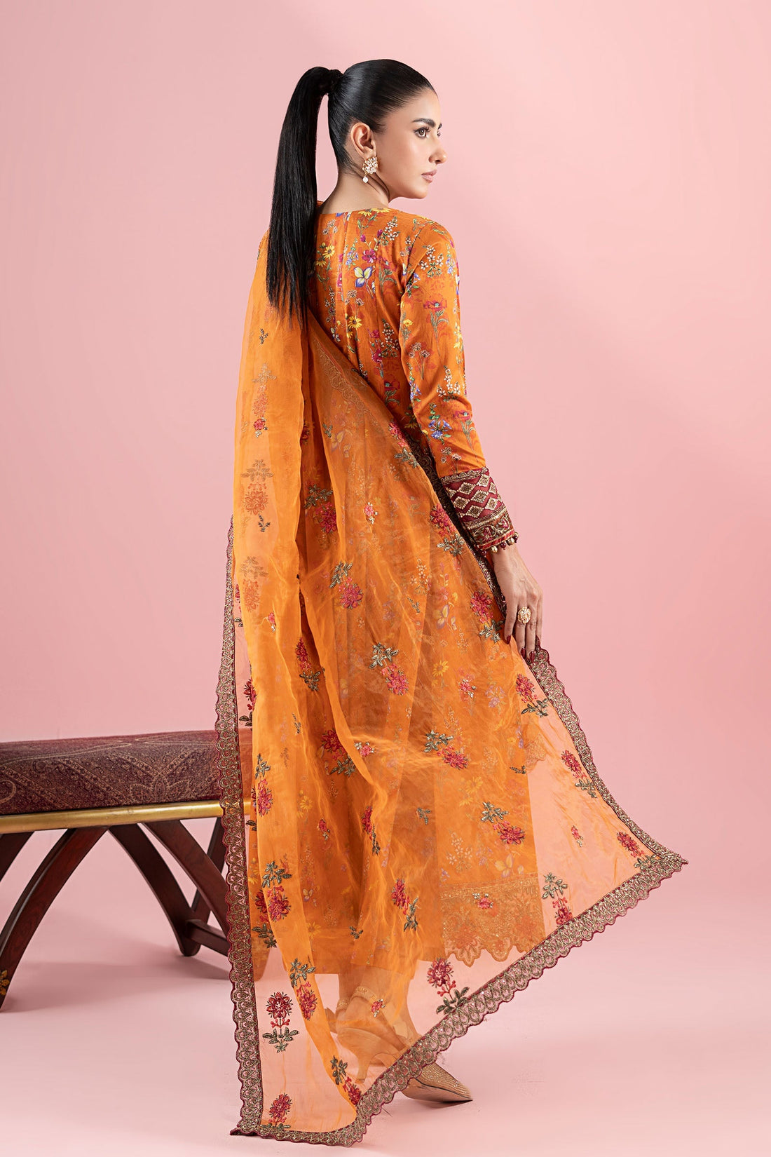 Maria B | Luxury Pret 25 | DW-EA25-17 - Ladies Clothes - Maria Faisal