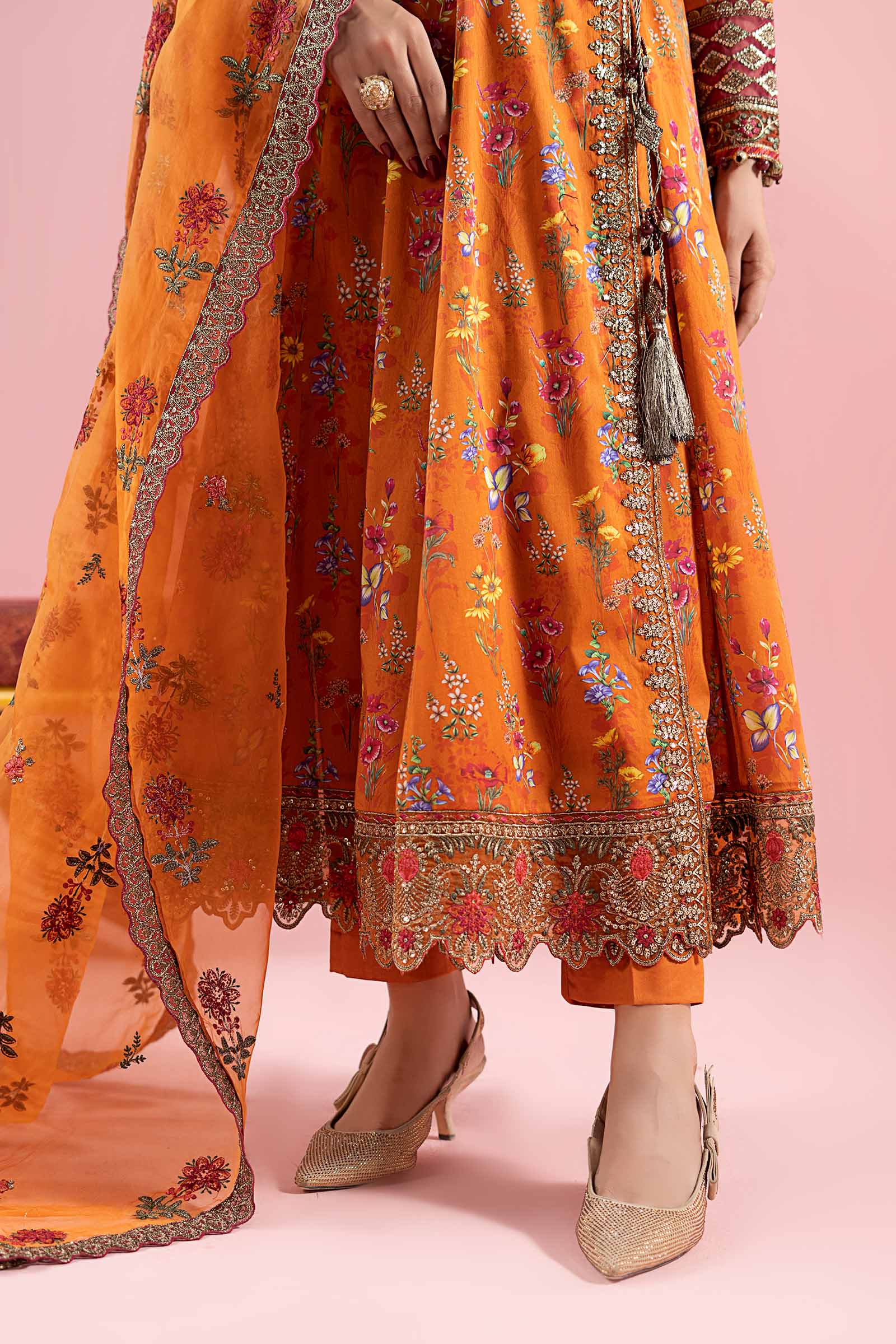 Maria B | Luxury Pret 25 | DW-EA25-17 - Ladies Clothes - Maria Faisal
