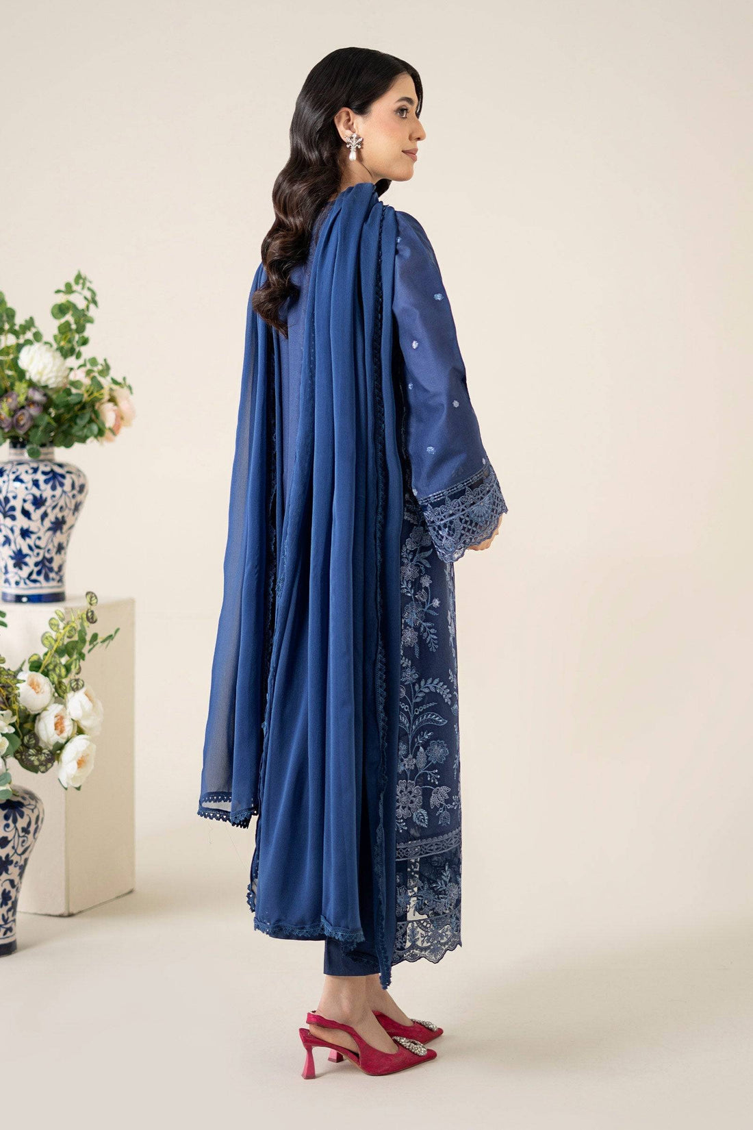 Maria B | Luxury Pret 25 | DW-EA25-21 by Maria Faisal - Registered Vendor of : Maria B - type : Ladies Clothes - 100% original wedding dresses
