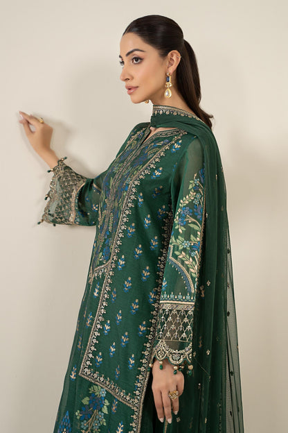 Maria B | Luxury Winter Pret 25 |DW-EA25-59-Green - Ladies Clothes - Maria Faisal