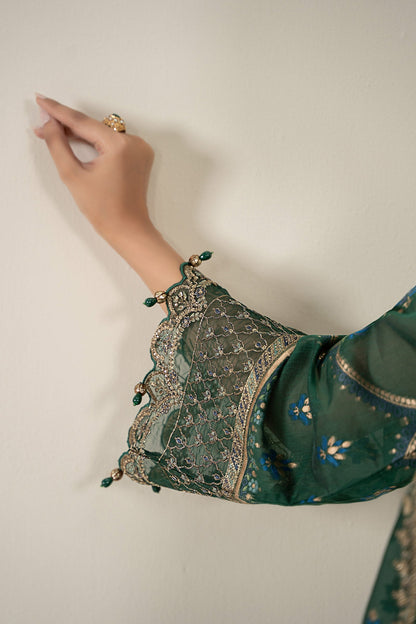 Maria B | Luxury Winter Pret 25 |DW-EA25-59-Green - Ladies Clothes - Maria Faisal