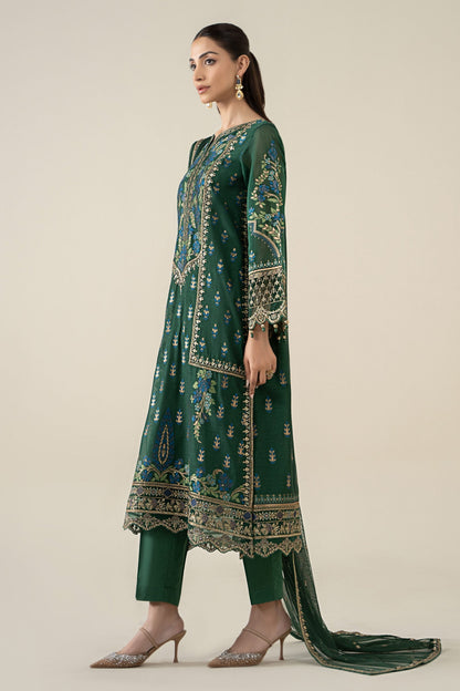 Maria B | Pre Fall 25 | Jacquard Suit 21 - Ladies Clothes - Maria Faisal