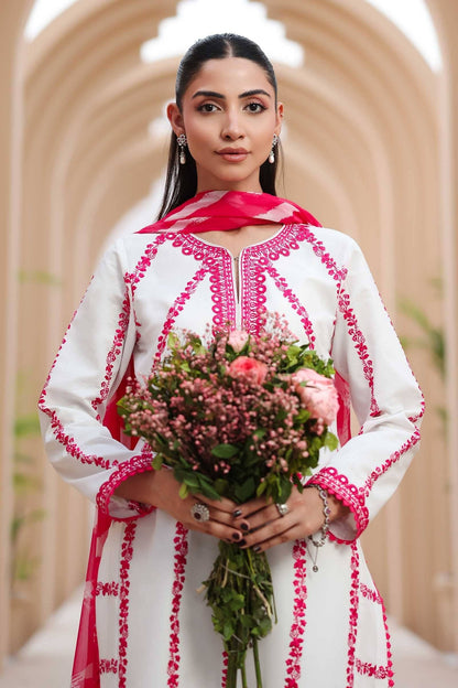 Maria B | Luxury Pret 25 | DW-EA25-60 by Maria Faisal - Registered Vendor of : Maria B - type : Ladies Clothes - 100% original wedding dresses