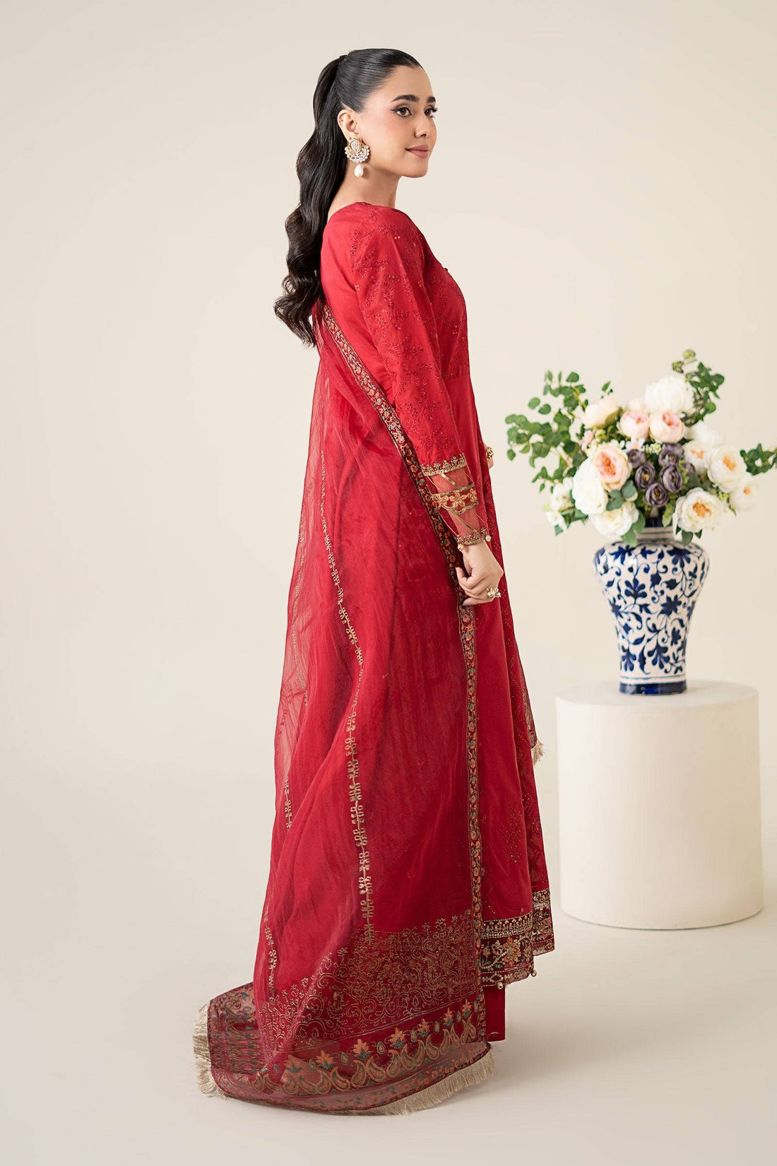 Maria B | Luxury Pret 25 | DW-EA25-65 by Maria Faisal - Registered Vendor of : Maria B - type : Ladies Clothes - 100% original wedding dresses