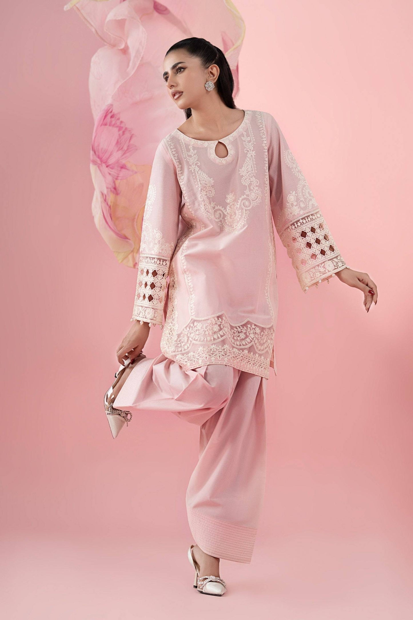 Maria B | Luxury Pret 25 | DW-EA25-66 by Maria Faisal - Registered Vendor of : Maria B - type : Ladies Clothes - 100% original wedding dresses