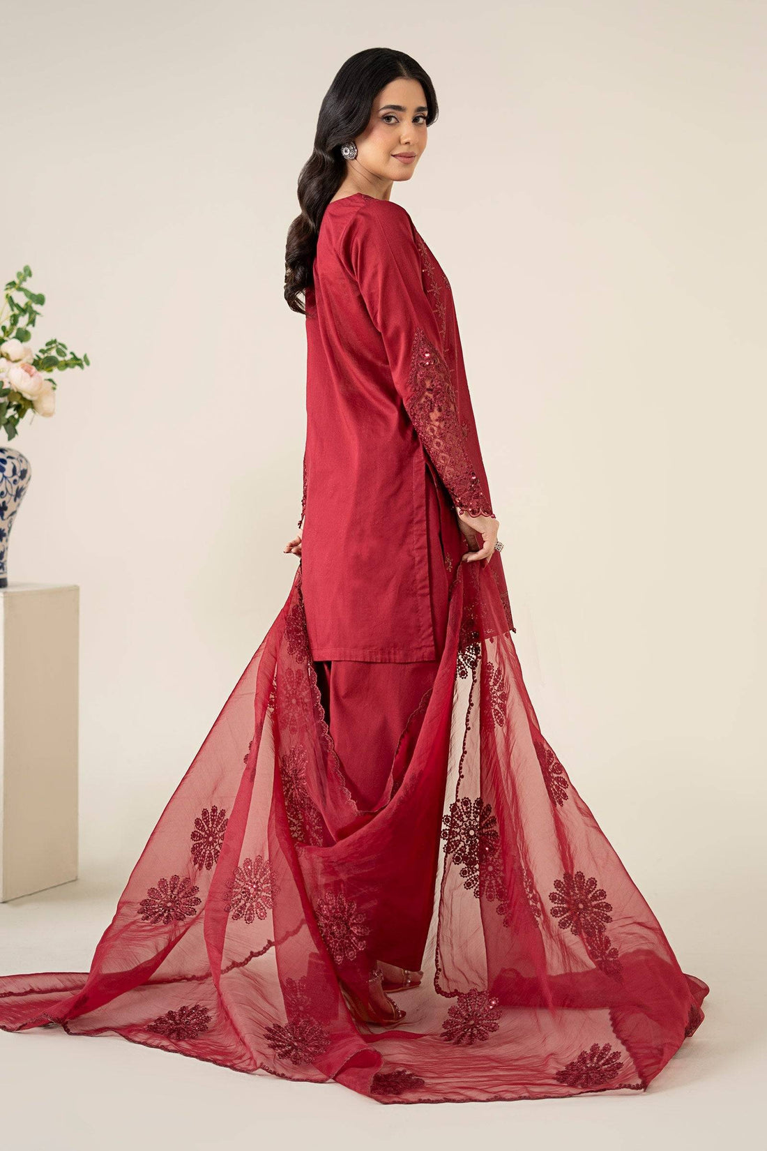Maria B | Luxury Pret 25 | DW-EA25-68 by Maria Faisal - Registered Vendor of : Maria B - type : Ladies Clothes - 100% original wedding dresses