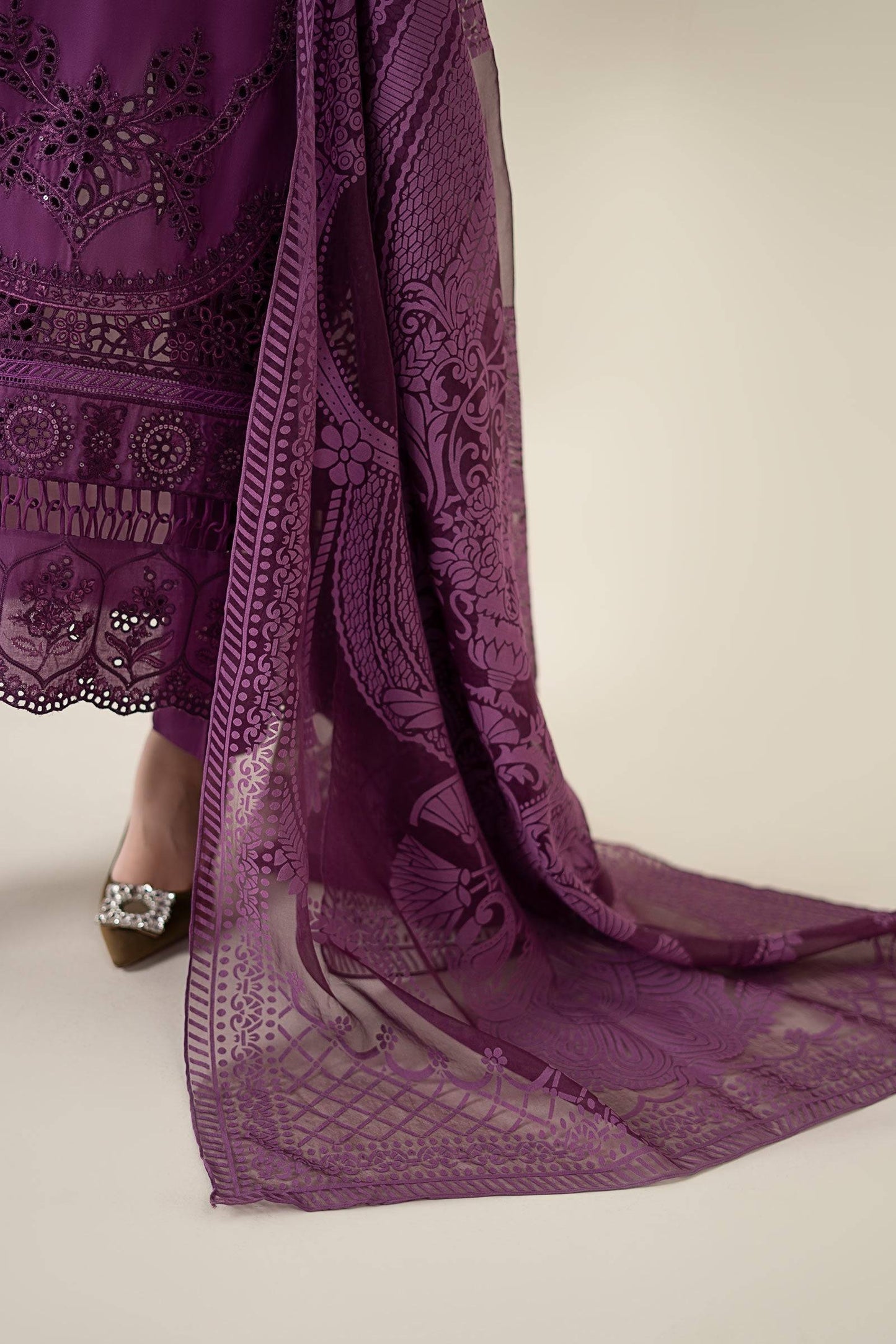 Maria B | Luxury Pret 25 | DW-EA25-74 by Maria Faisal - Registered Vendor of : Maria B - type : Ladies Clothes - 100% original wedding dresses