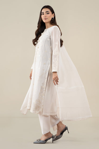 Maria B | Pre Fall 25 | Paper Cotton Suit 07 - Ladies Clothes - Maria Faisal