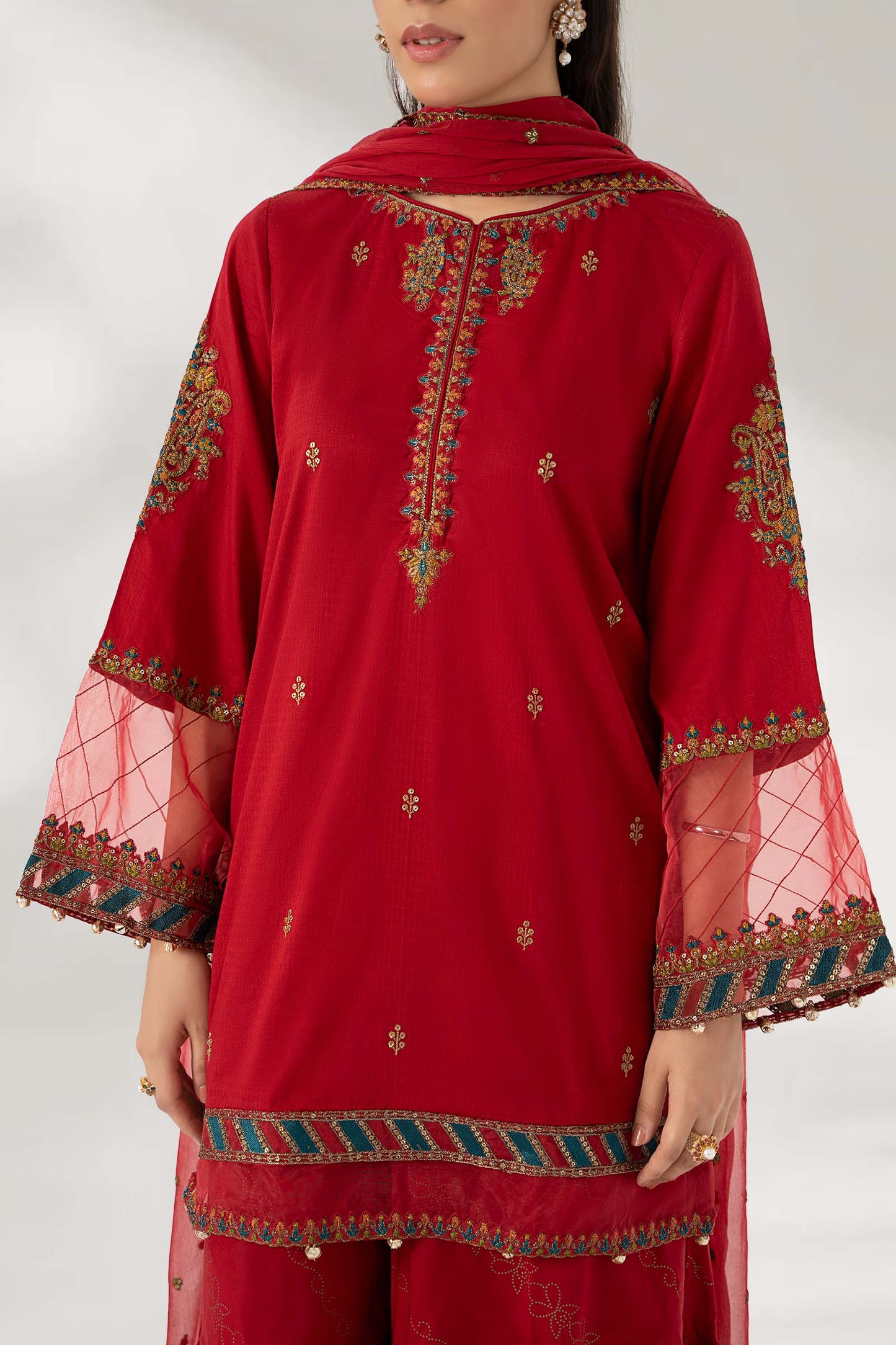 Maira B | Ready to Wear | DW-EF22-01R1 by Maria Faisal - Registered Vendor of : Maria B - type : Wedding Dress - 100% original wedding dresses