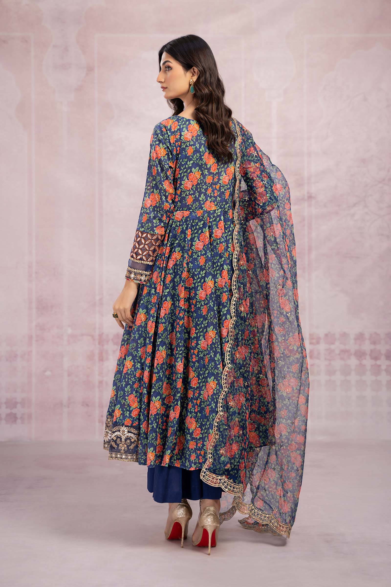 Maira B | Ready to Wear | DW-EF23-47R1 by Maria Faisal - Registered Vendor of : Maria B - type : Wedding Dress - 100% original wedding dresses