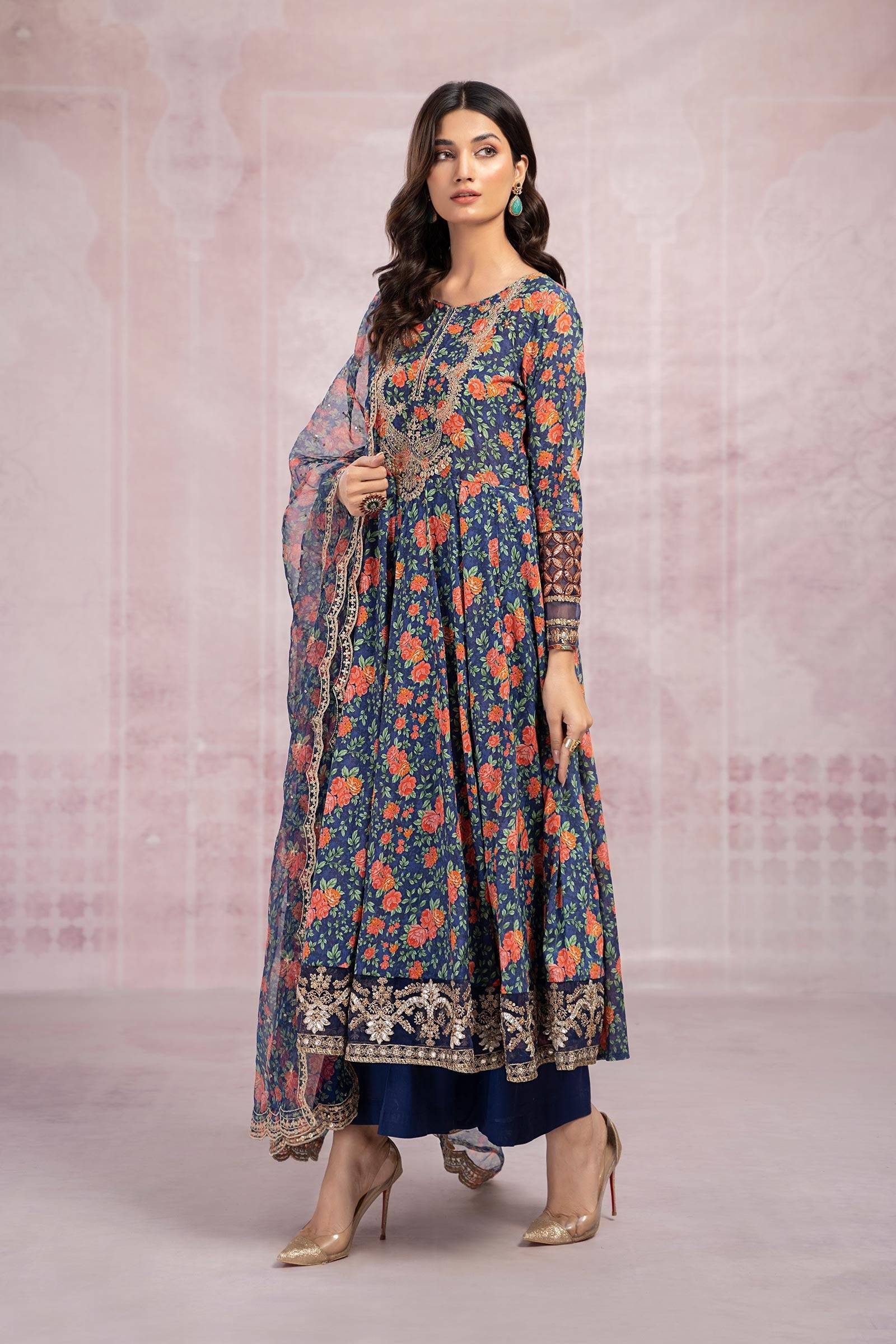 Maira B | Ready to Wear | DW-EF23-47R1 by Maria Faisal - Registered Vendor of : Maria B - type : Wedding Dress - 100% original wedding dresses
