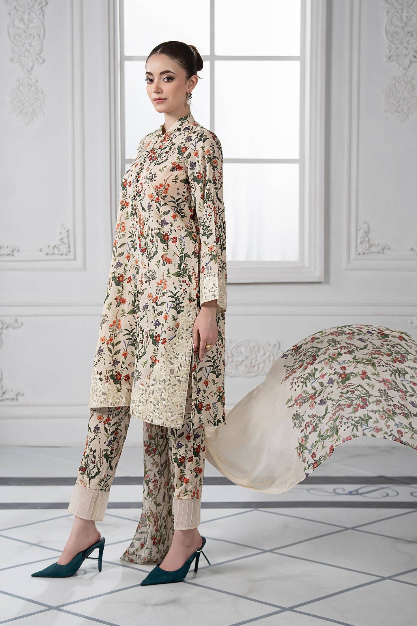 Maira B | Ready to Wear | DW-EF23-71R1 by Maria Faisal - Registered Vendor of : Maria B - type : Wedding Dress - 100% original wedding dresses