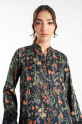 Maria B | Luxury Winter Pret 25 | DW-EF23-71R1-Black - Ladies Clothes - Maria Faisal