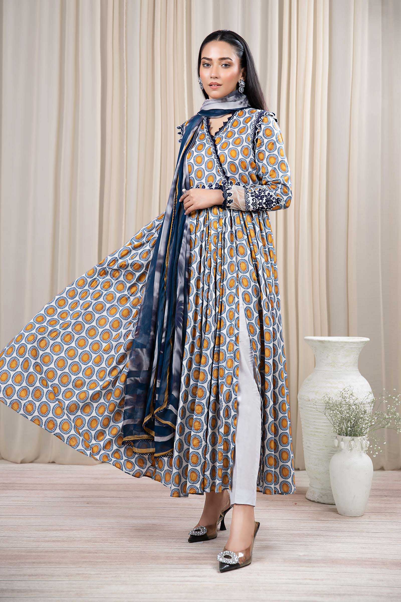 Maira B | Ready to Wear | DW-EF24-51 by Maria Faisal - Registered Vendor of : Maria B - type : Wedding Dress - 100% original wedding dresses