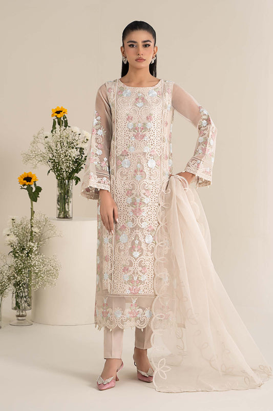 Maira B | Ready to Wear | DW-EF25-02 Off White by Maria Faisal - Registered Vendor of : Maria B - type : Wedding Dress - 100% original wedding dresses