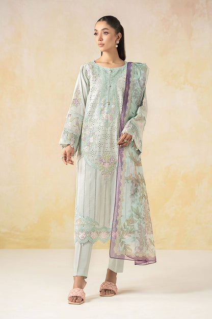 Maria B | Formal Wears | DW-EF25-04 Ice Blue by Maria Faisal - Registered Vendor of : Maria B - type : Ladies Clothes - 100% original wedding dresses