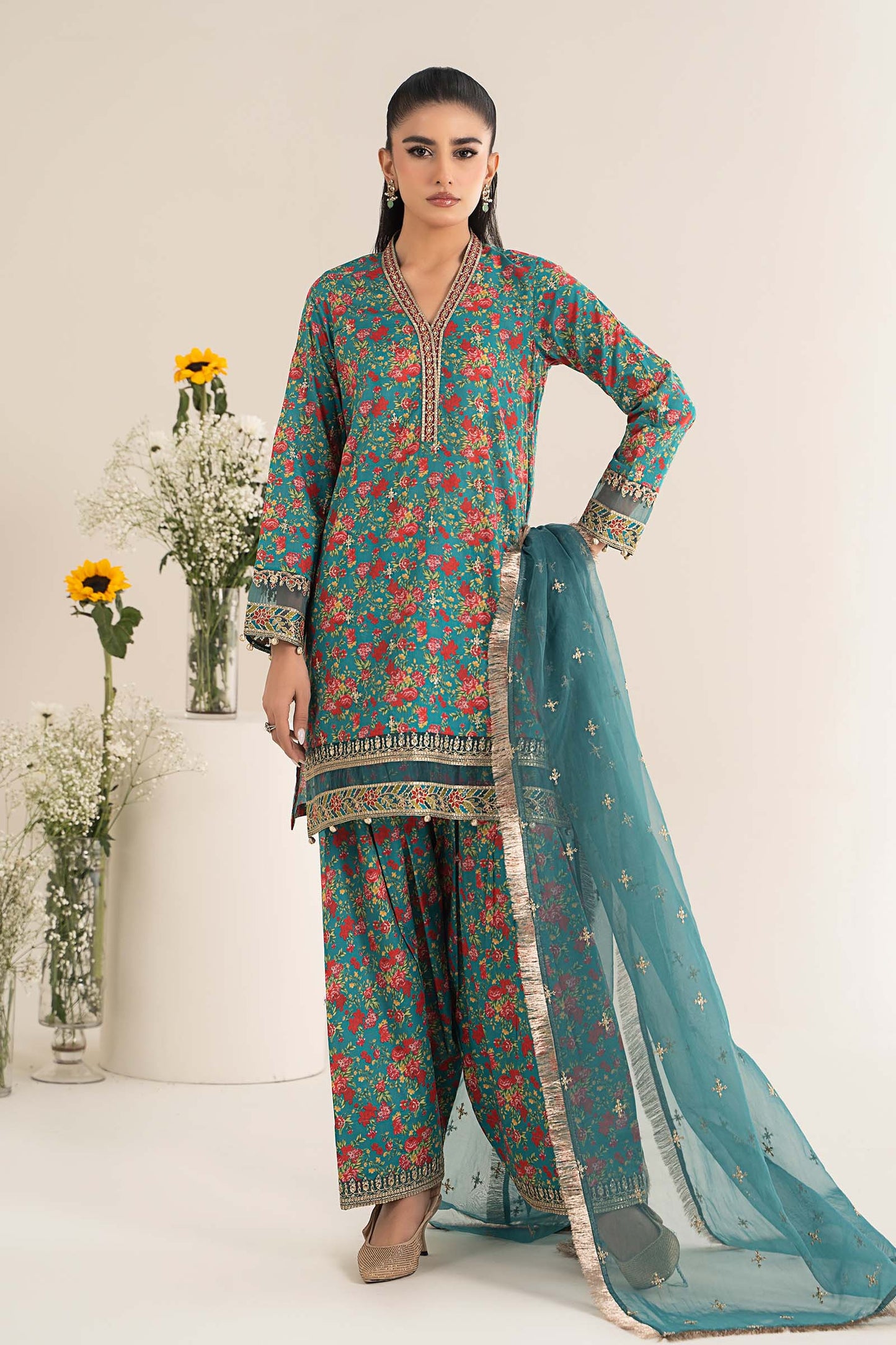 Maira B | Ready to Wear | DW-EF25-09 by Maria Faisal - Registered Vendor of : Maria B - type : Wedding Dress - 100% original wedding dresses