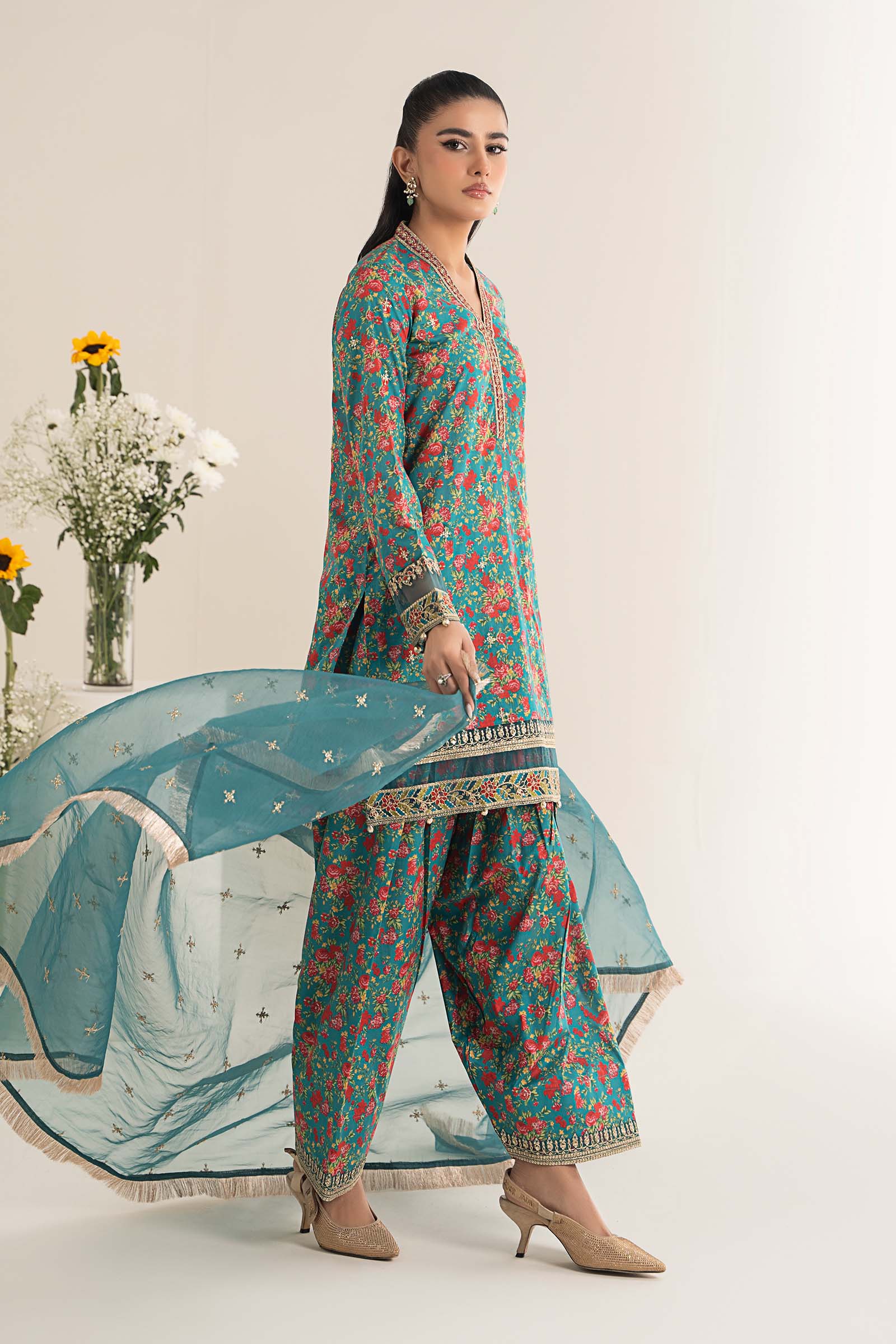 Maira B | Ready to Wear | DW-EF25-09 by Maria Faisal - Registered Vendor of : Maria B - type : Wedding Dress - 100% original wedding dresses