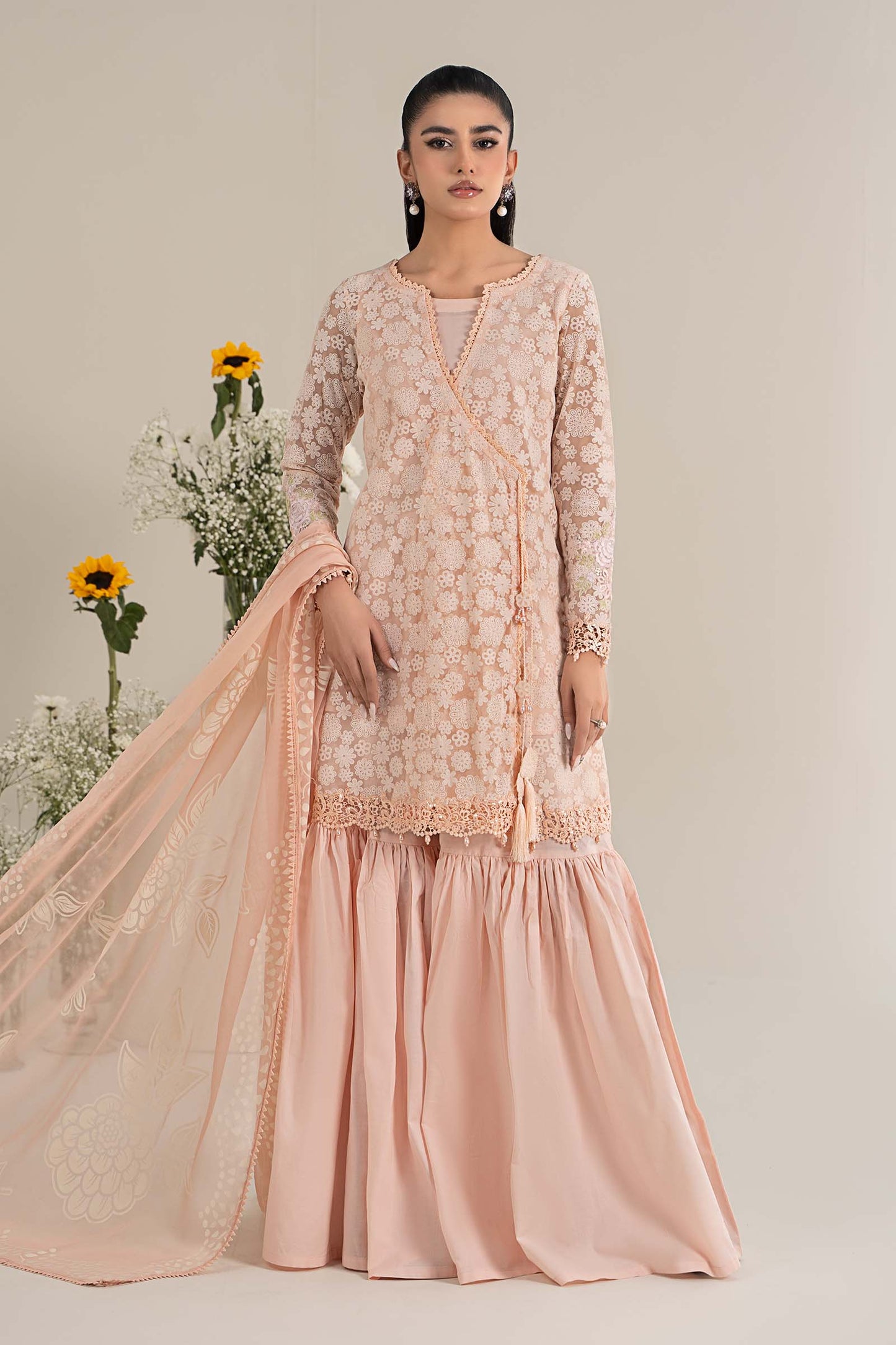 Maira B | Ready to Wear | DW-EF25-100 by Maria Faisal - Registered Vendor of : Maria B - type : Wedding Dress - 100% original wedding dresses