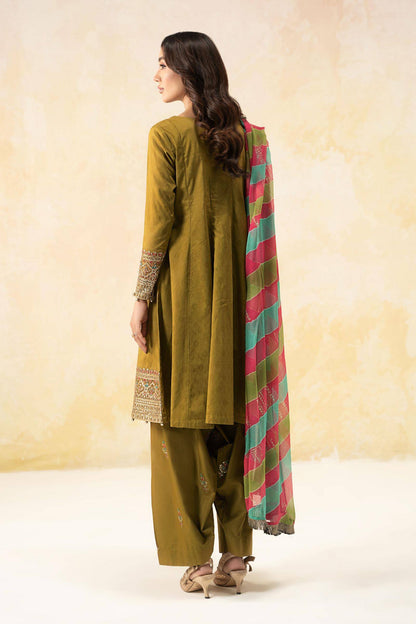 Maira B | Ready to Wear | DW-EF25-10 Green by Maria Faisal - Registered Vendor of : Maria B - type : Wedding Dress - 100% original wedding dresses