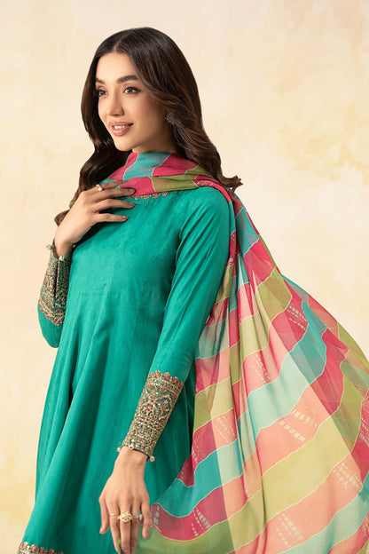 Maria B | Formal Wears | DW-EF25-10 Ferozi by Maria Faisal - Registered Vendor of : Maria B - type : Ladies Clothes - 100% original wedding dresses