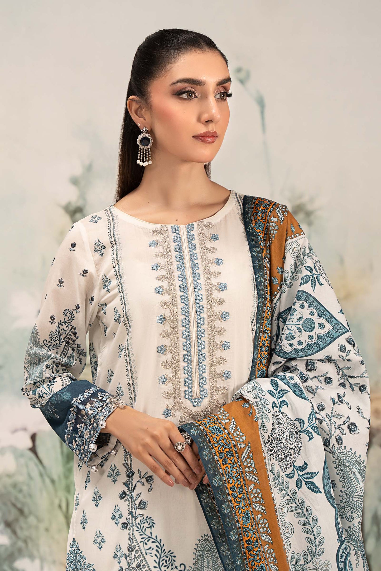 Maira B | Ready to Wear | DW-EF25-14 by Maria Faisal - Registered Vendor of : Maria B - type : Wedding Dress - 100% original wedding dresses