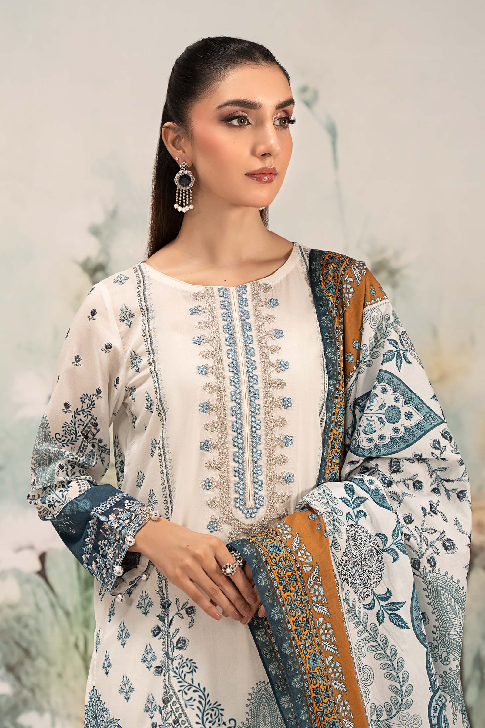 Maira B | Ready to Wear | DW-EF25-14 by Maria Faisal - Registered Vendor of : Maria B - type : Wedding Dress - 100% original wedding dresses