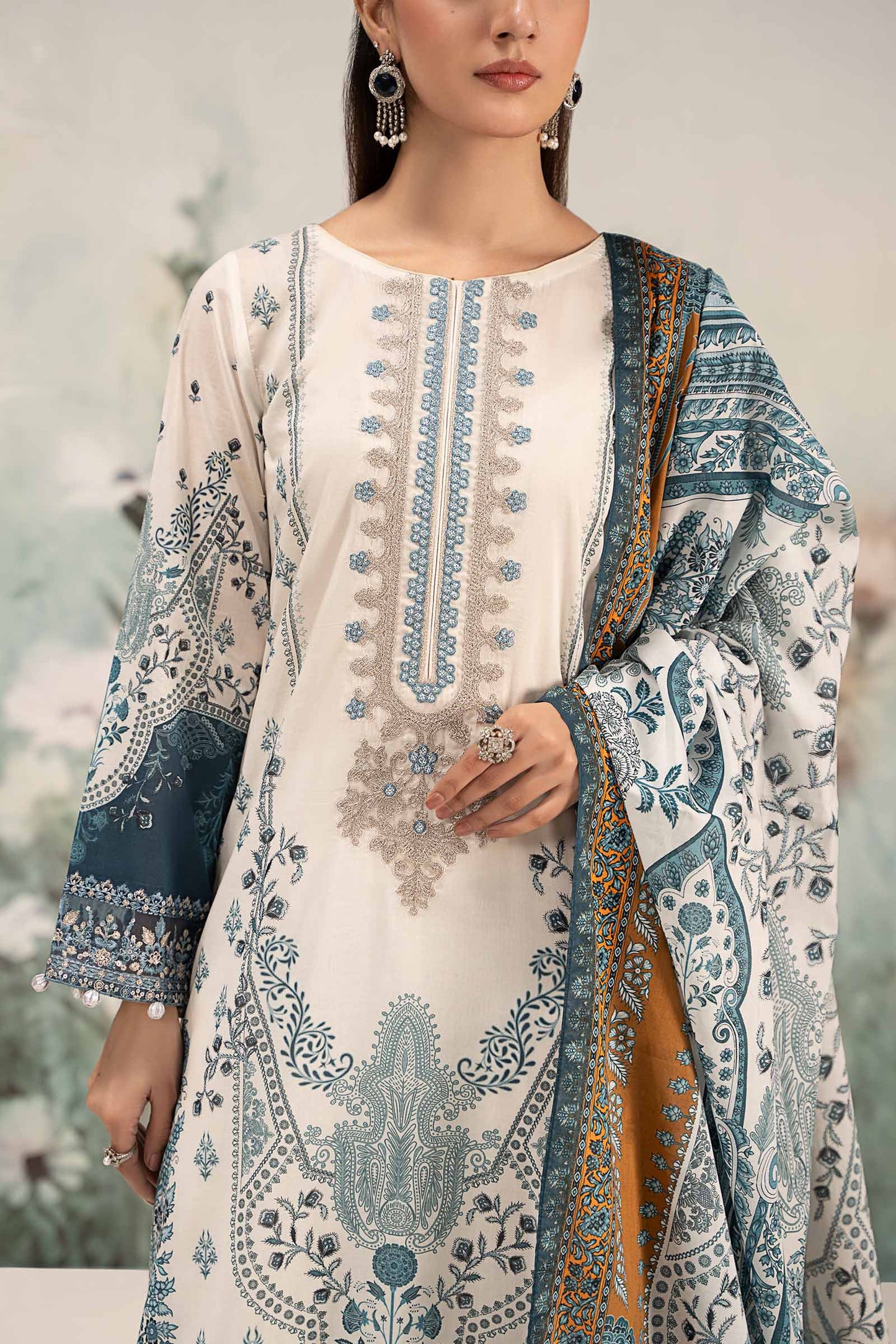 Maira B | Ready to Wear | DW-EF25-14 by Maria Faisal - Registered Vendor of : Maria B - type : Wedding Dress - 100% original wedding dresses
