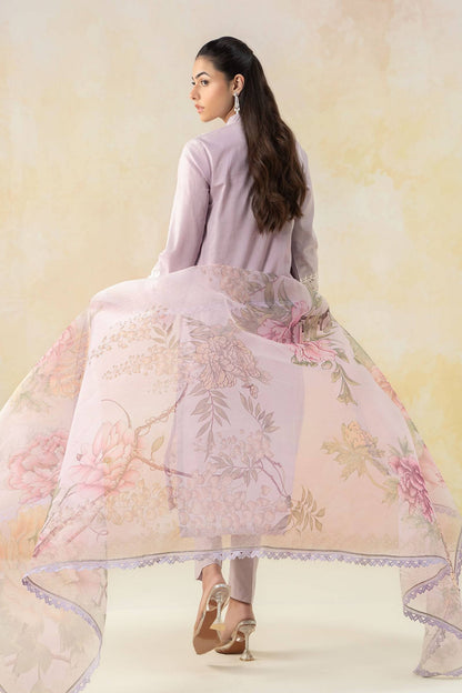 Maira B | Ready to Wear | DW-EF25-151 Lilac by Maria Faisal - Registered Vendor of : Maria B - type : Wedding Dress - 100% original wedding dresses