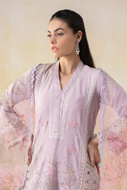 Maira B | Ready to Wear | DW-EF25-151 Lilac by Maria Faisal - Registered Vendor of : Maria B - type : Wedding Dress - 100% original wedding dresses