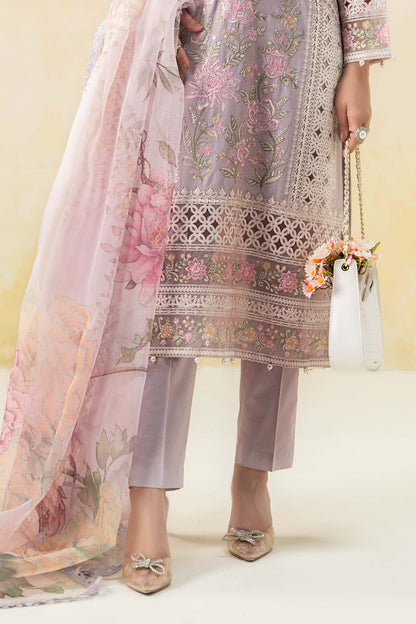 Maira B | Ready to Wear | DW-EF25-151 Lilac by Maria Faisal - Registered Vendor of : Maria B - type : Wedding Dress - 100% original wedding dresses