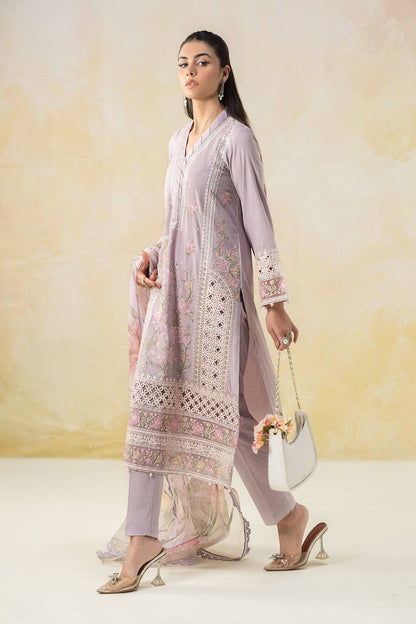 Maira B | Ready to Wear | DW-EF25-151 Lilac by Maria Faisal - Registered Vendor of : Maria B - type : Wedding Dress - 100% original wedding dresses
