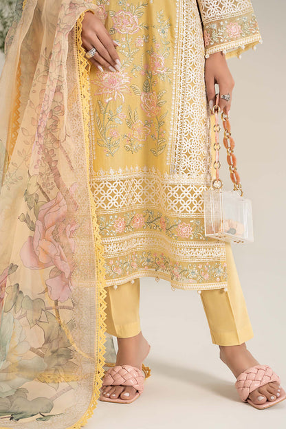 Maira B | Ready to Wear | DW-EF25-151 Yellow by Maria Faisal - Registered Vendor of : Maria B - type : Wedding Dress - 100% original wedding dresses