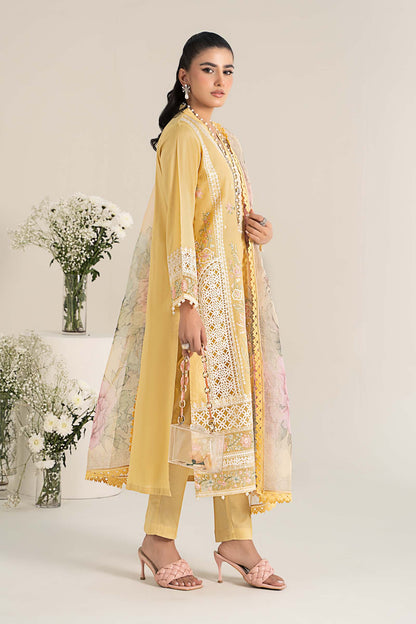 Maira B | Ready to Wear | DW-EF25-151 Yellow by Maria Faisal - Registered Vendor of : Maria B - type : Wedding Dress - 100% original wedding dresses