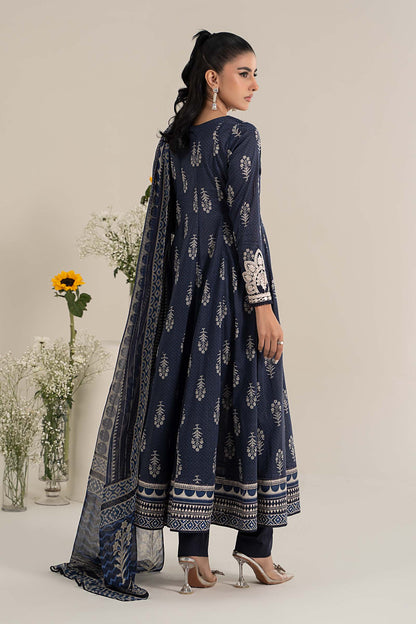 Maira B | Ready to Wear | DW-EF25-22 Blue by Maria Faisal - Registered Vendor of : Maria B - type : Wedding Dress - 100% original wedding dresses