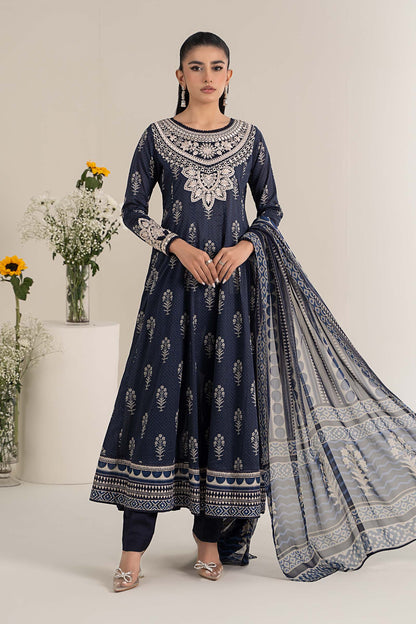 Maira B | Ready to Wear | DW-EF25-22 Blue by Maria Faisal - Registered Vendor of : Maria B - type : Wedding Dress - 100% original wedding dresses