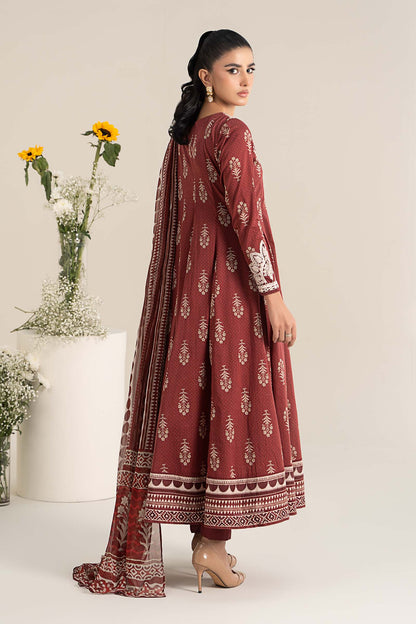 Maira B | Ready to Wear | DW-EF25-22 Maroon by Maria Faisal - Registered Vendor of : Maria B - type : Wedding Dress - 100% original wedding dresses