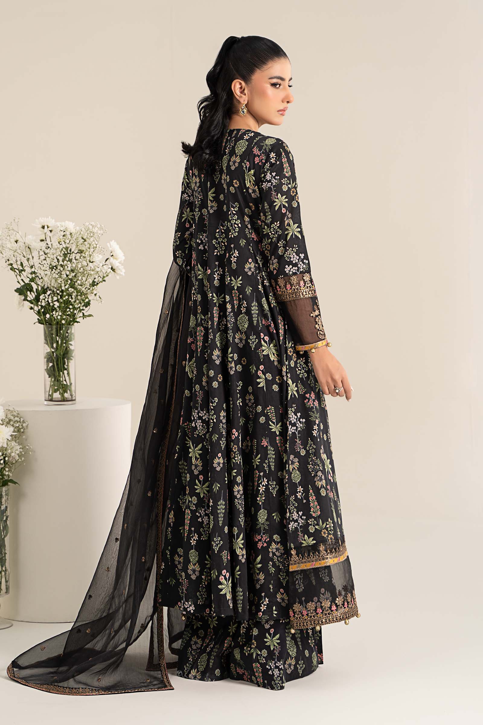 Maria B | Eid Collection Pret | DW-EF25-26R1 - Dress - available at Maria Faisal in UK and USA.