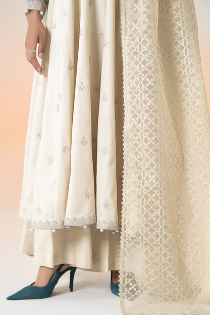 Maira B | Ready to Wear | DW-EF25-30 Beige by Maria Faisal - Registered Vendor of : Maria B - type : Wedding Dress - 100% original wedding dresses
