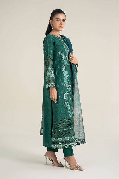 Maira B | Ready to Wear | DW-EF25-47 Green by Maria Faisal - Registered Vendor of : Maria B - type : Wedding Dress - 100% original wedding dresses