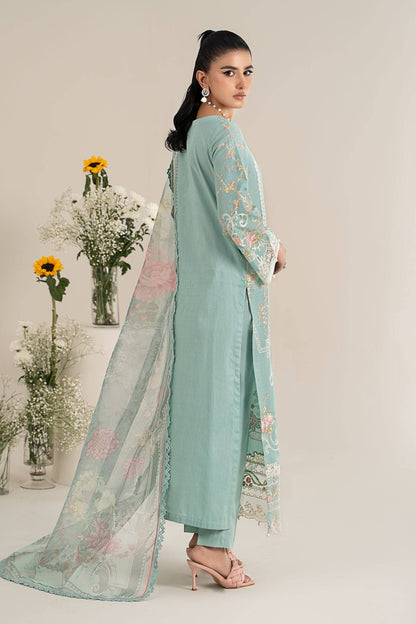 Maira B | Ready to Wear | DW-EF25-49 Blue by Maria Faisal - Registered Vendor of : Maria B - type : Wedding Dress - 100% original wedding dresses