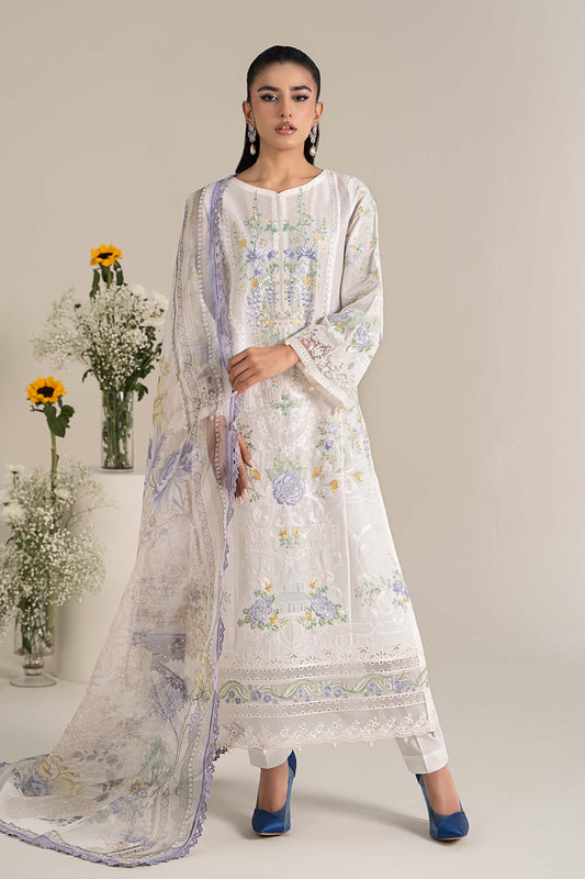 Maira B | Ready to Wear | DW-EF25-49 Off White by Maria Faisal - Registered Vendor of : Maria B - type : Wedding Dress - 100% original wedding dresses