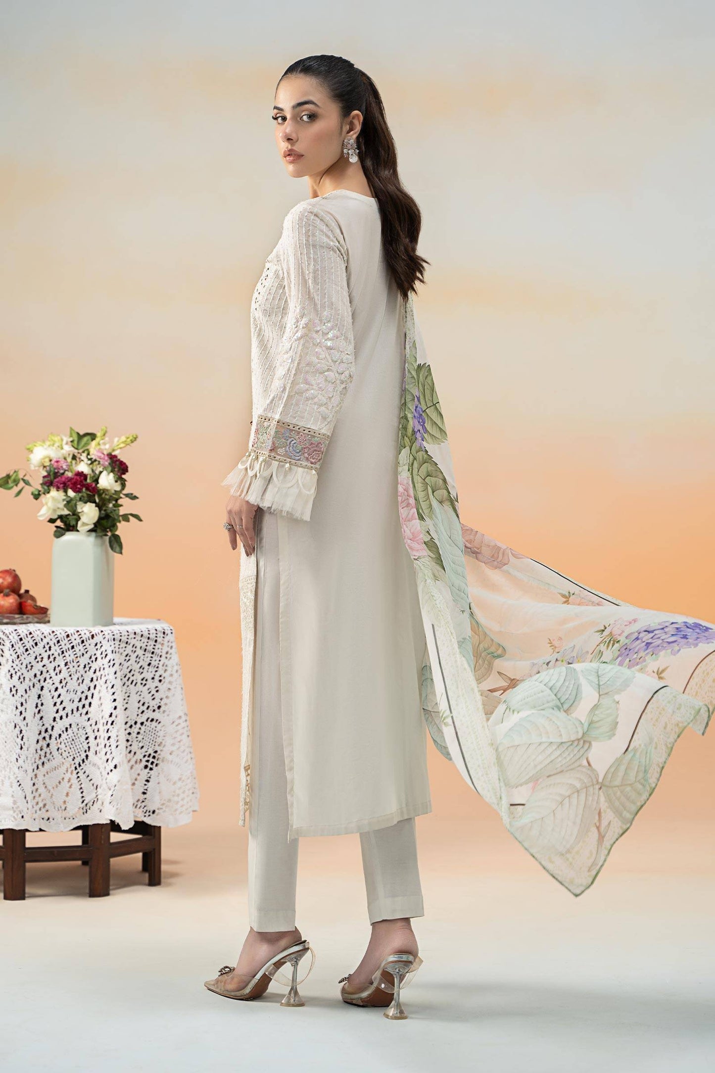 Maira B | Ready to Wear | DW-EF25-66 by Maria Faisal - Registered Vendor of : Maria B - type : Wedding Dress - 100% original wedding dresses