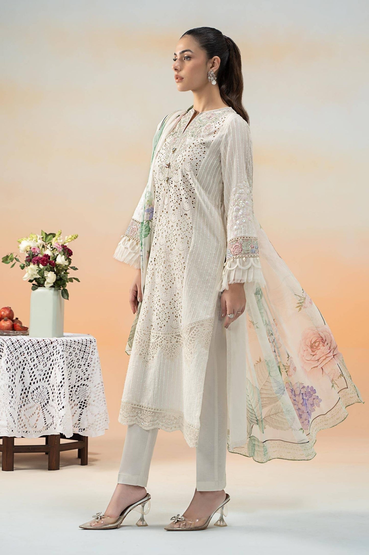 Maira B | Ready to Wear | DW-EF25-66 by Maria Faisal - Registered Vendor of : Maria B - type : Wedding Dress - 100% original wedding dresses