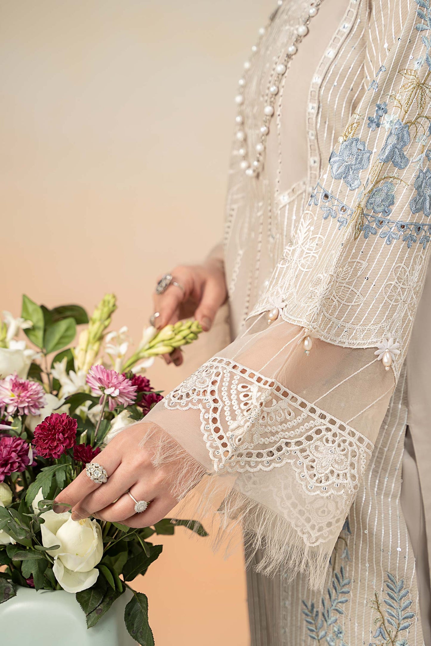 Maira B | Ready to Wear | DW-EF25-67 by Maria Faisal - Registered Vendor of : Maria B - type : Wedding Dress - 100% original wedding dresses