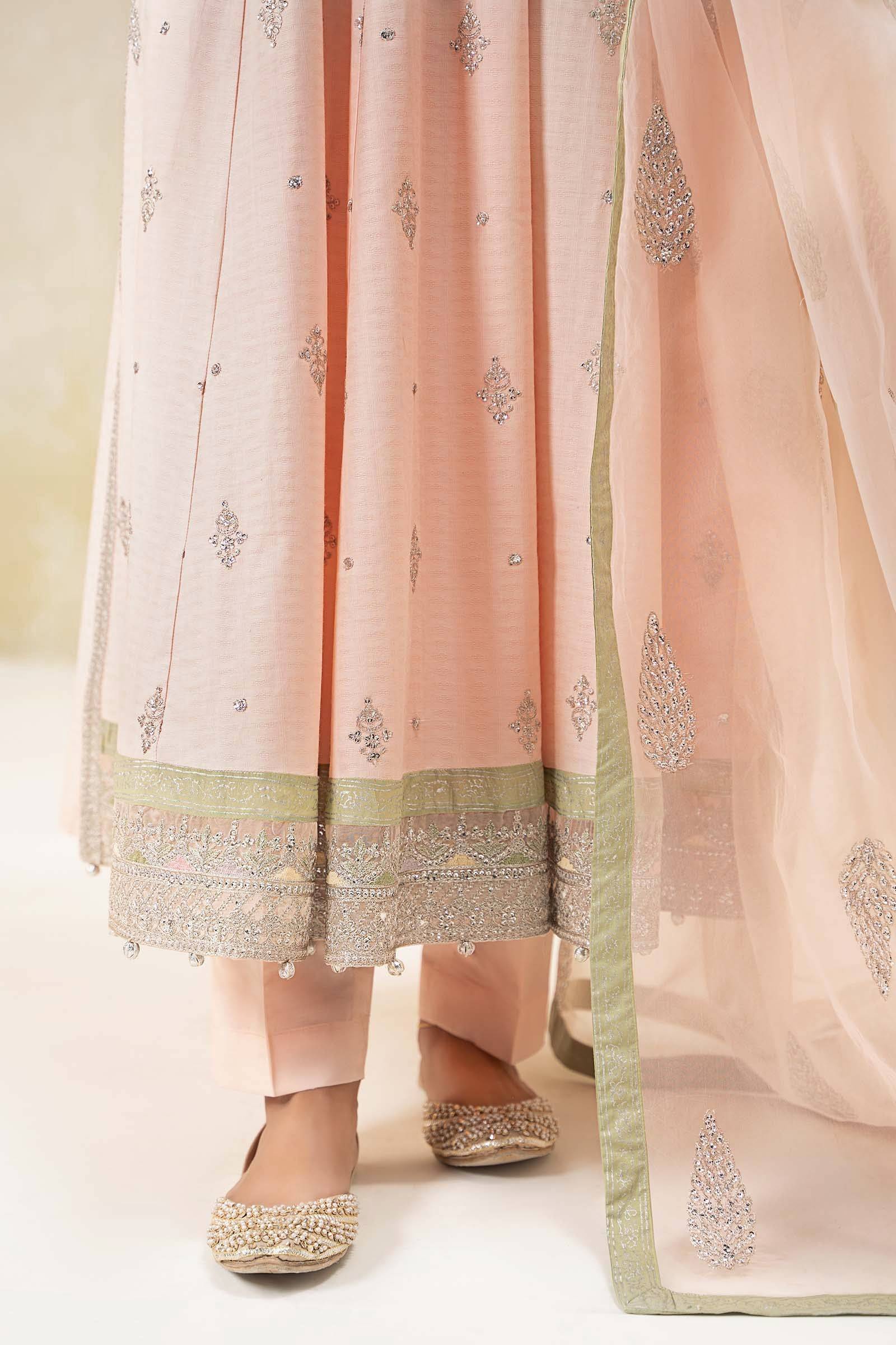 Maira B | Ready to Wear | DW-EF25-68 Pink by Maria Faisal - Registered Vendor of : Maria B - type : Wedding Dress - 100% original wedding dresses