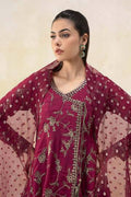 Maria B | Luxury Pret 25 | DW-EF25-78 Magenta by Maria Faisal - Registered Vendor of : Maria B - type : Ladies Clothes - 100% original wedding dresses