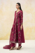 Maria B | Luxury Pret 25 | DW-EF25-78 Magenta by Maria Faisal - Registered Vendor of : Maria B - type : Ladies Clothes - 100% original wedding dresses