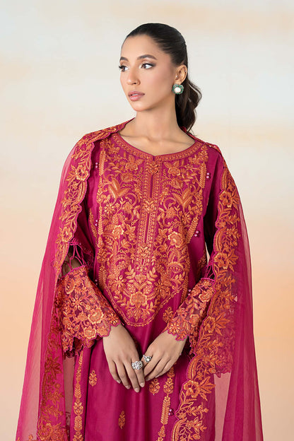 Maira B | Ready to Wear | DW-EF25-95 Pink by Maria Faisal - Registered Vendor of : Maria B - type : Wedding Dress - 100% original wedding dresses