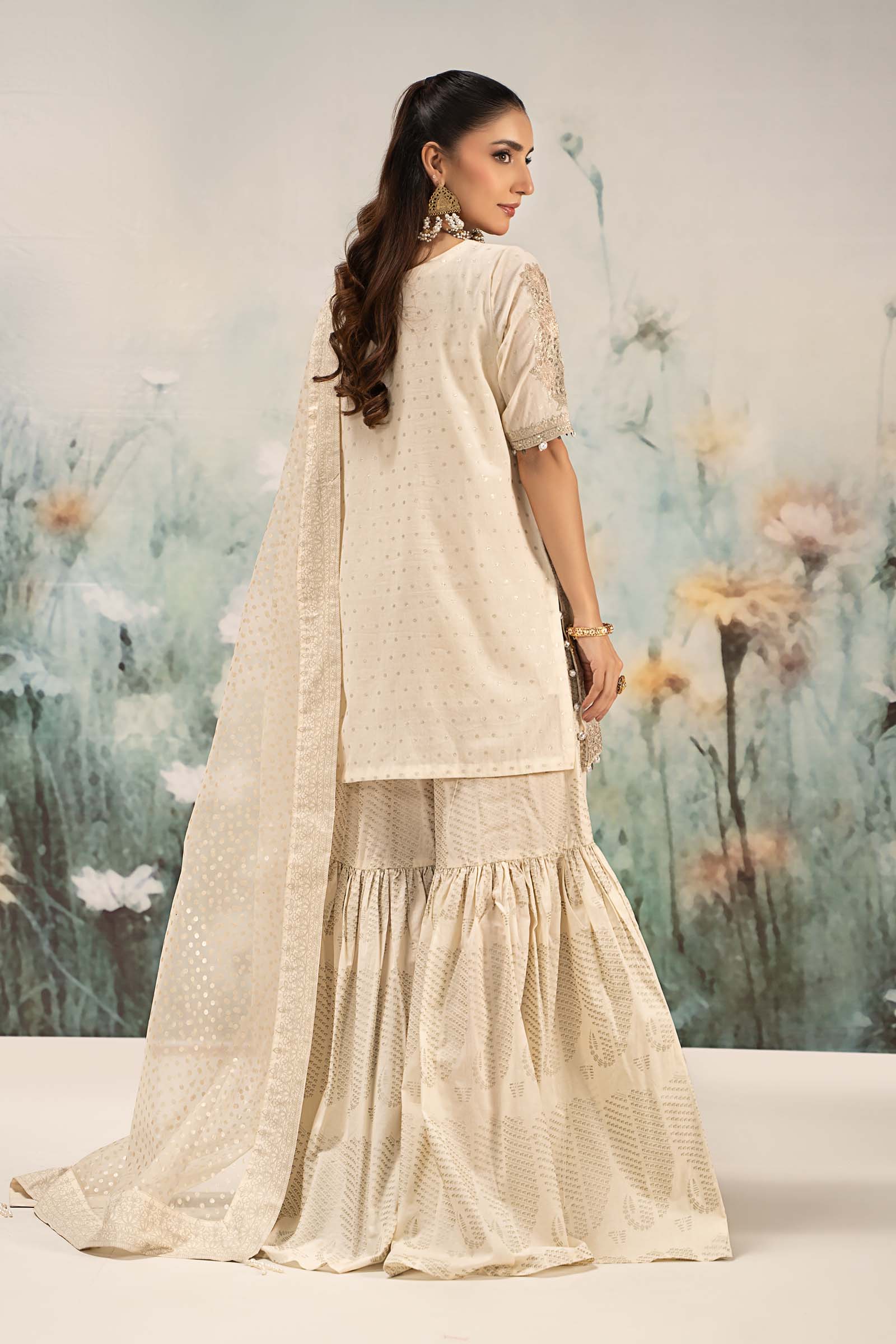 Maira B | Ready to Wear | DW-EF25-98 by Maria Faisal - Registered Vendor of : Maria B - type : Wedding Dress - 100% original wedding dresses